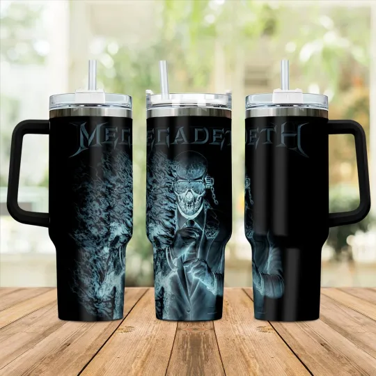 New Megadeth band art Gift For Fans 40oz Tumbler  SO939