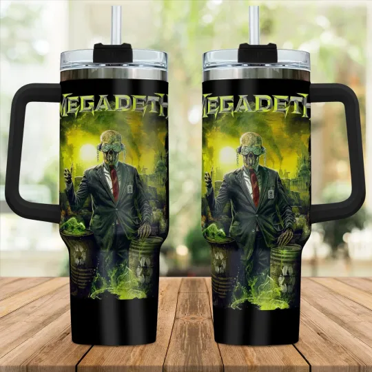 New Megadeth band music Gift For Fans 40oz Tumbler  SO943