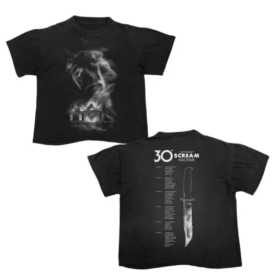 Discover SALE! Scream 7 30th Anniversary of Scream Kill Tour 2026 Reprint T-shirt