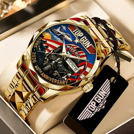 Discover Top Gun 40th Anniversary 2026 Alloy Luxury Quartz Watch
