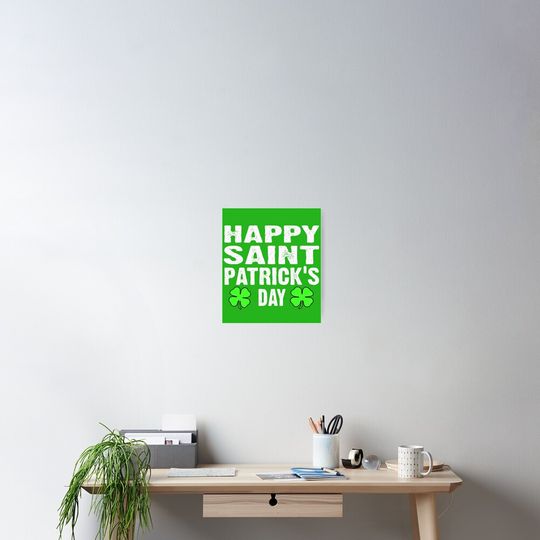 Discover Happy st patricks day Poster