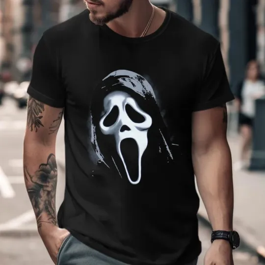 Discover Scream 7 Movie T Shirt 2026 Movie Ghostface Scream Shirt