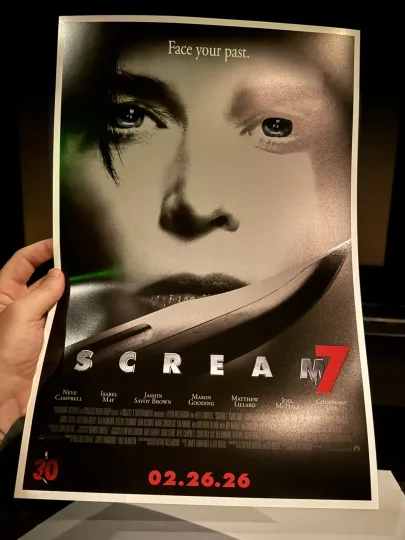 2026 Scream 7  Sneak Preview Poster