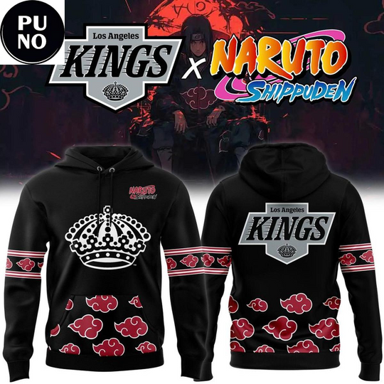 Los Angeles Kings Narutoo Shippuden Night 2026 Hoodie