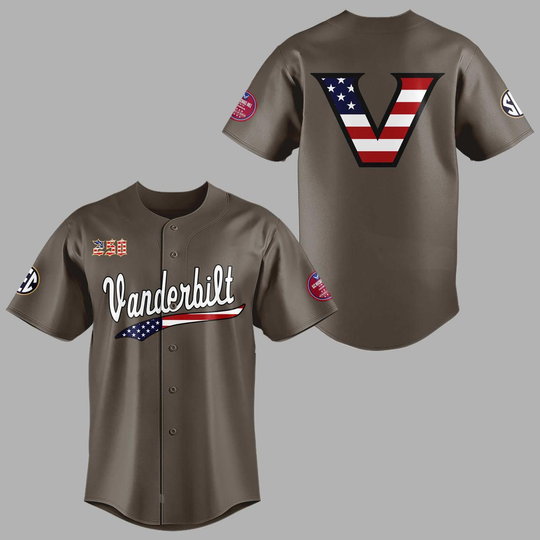 Vanderbilt Commodores 2026 Salute To Service Baseball Jersey