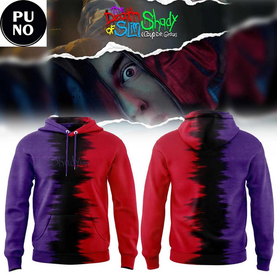 Discover The Death Of Slim Shady 2026 Split Dye Hoodie