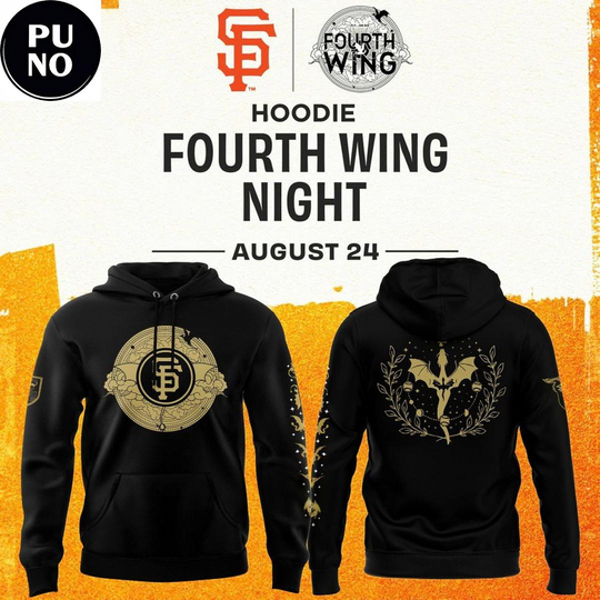 San Francisco Giants x Fourth Wing Night 2026 Hoodie