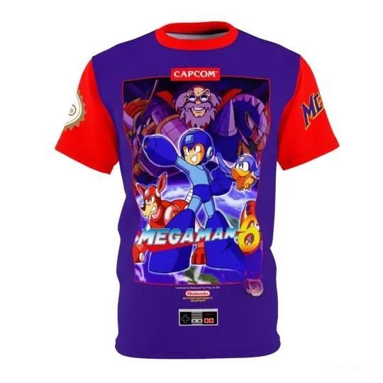 Mega Man 6 1993 NES Retro Video Game T-Shirt