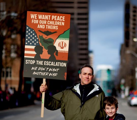 Discover Anti War Protest Poster: No War With Iran