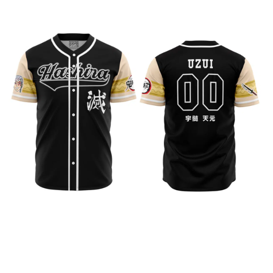 Hashira Tengen Uzui demon Baseball Jersey
