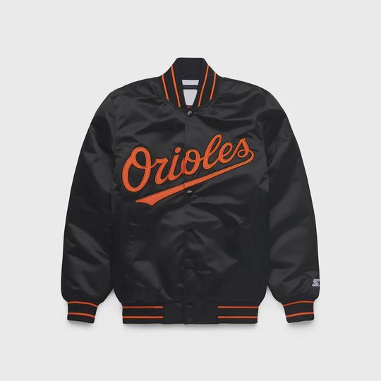 Baltimoree Team Orioless Baseball Jacket, Major League Baseball Fan Jacket