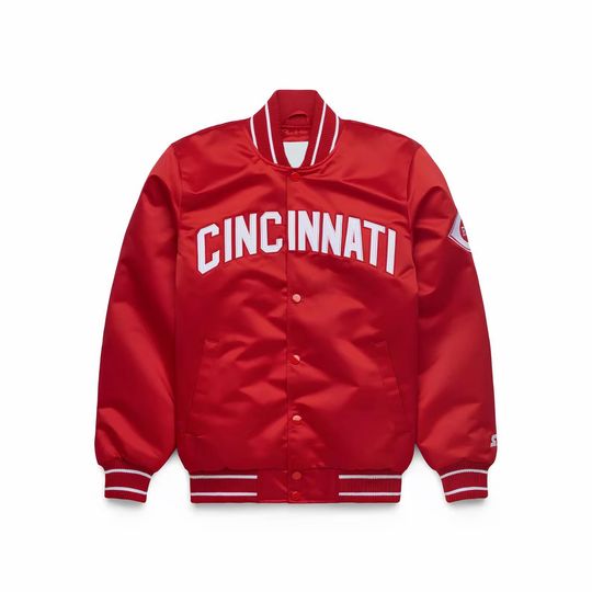 Cinciinati Team Redss Baseball Jacket, Major League Baseball Fan Jacket