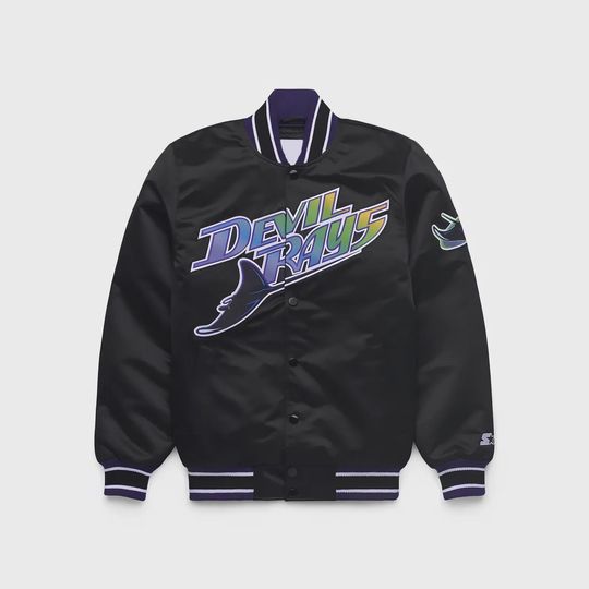 Tammpa Baay Devil Rays Baseball Jacket, Major League Baseball Fan Jacket