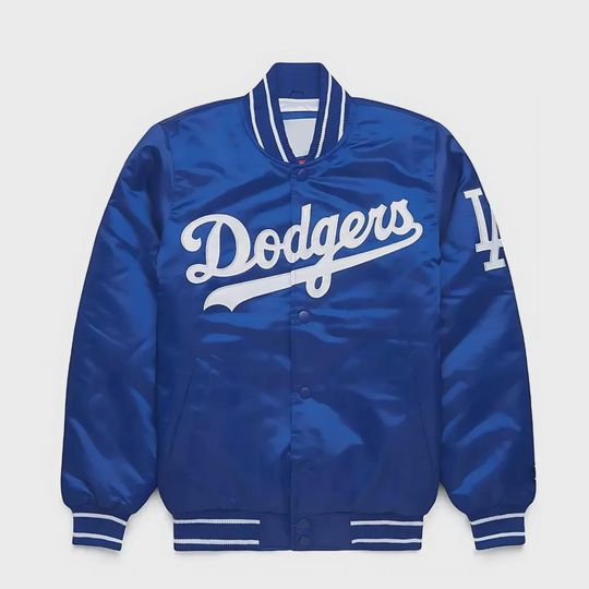 Los Angaless Team Dodgerss Baseball Jacket, Major League Baseball Fan Jacket