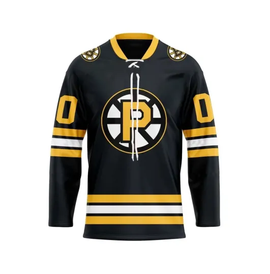 Discover Personalized Bruiins 2024 Home Lace Hockey Shirt Fullsize