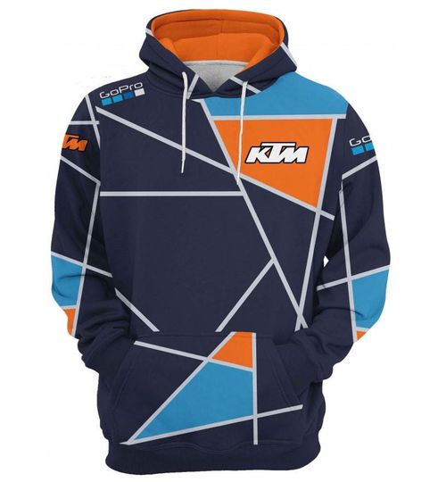 KTM 3D Printed Hoodie for Men, Women