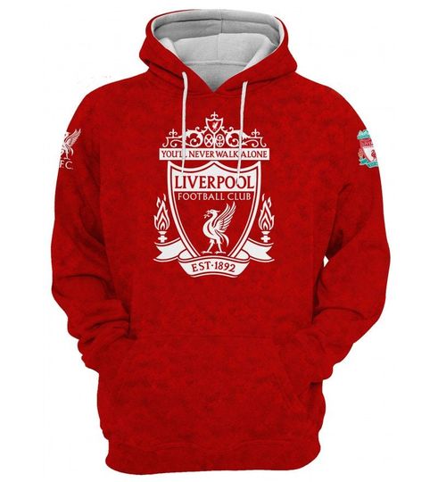 Men's Liverpool FC 3D Printed Hoodie for Men, Women