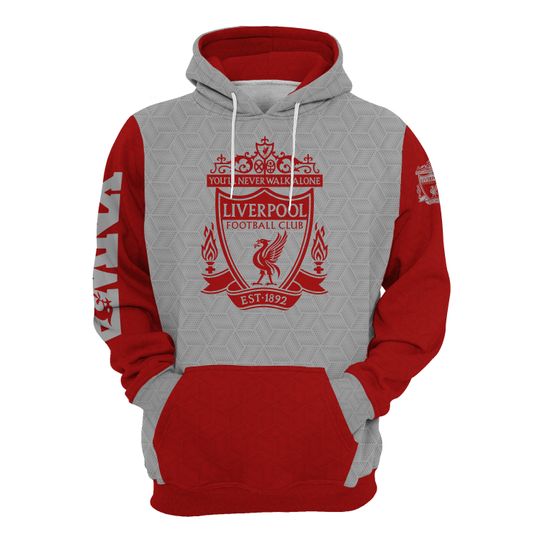 Discover Men's Liverpool FC 3D Printed Hoodie for Men, Women