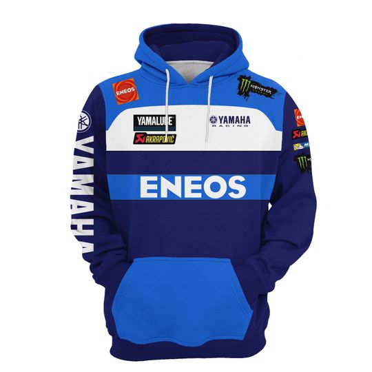 Discover Men's Yamaha MotoGP Racing 3D Printed Hoodie for Men, Women
