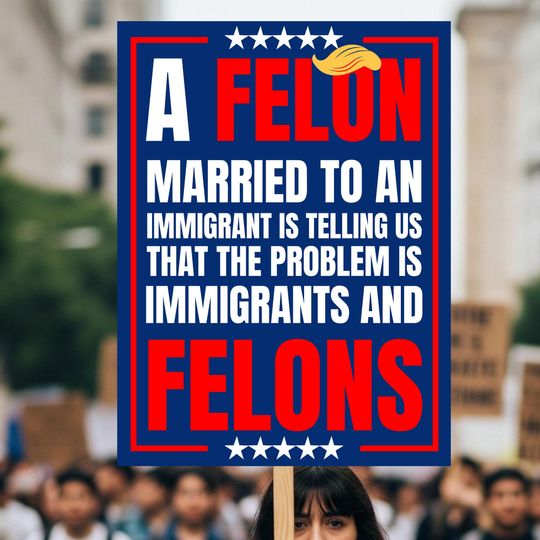 Democracy Has No Kings Protest Sign, Anti-Trump Resistance Political Activist Protest Poster, Resist Fascism Rally Sign, Anti MAGA Decor