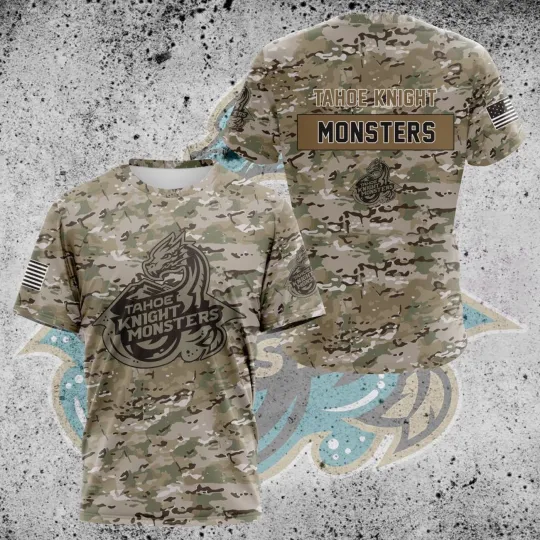 Discover Premium Tahoe Knight Monsters Camo Design 3D Sport Hockey For Father Day For Men