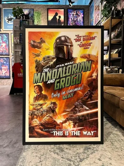 Star Wars The Mandalorian and Grogu Vertical Poster, May 2026