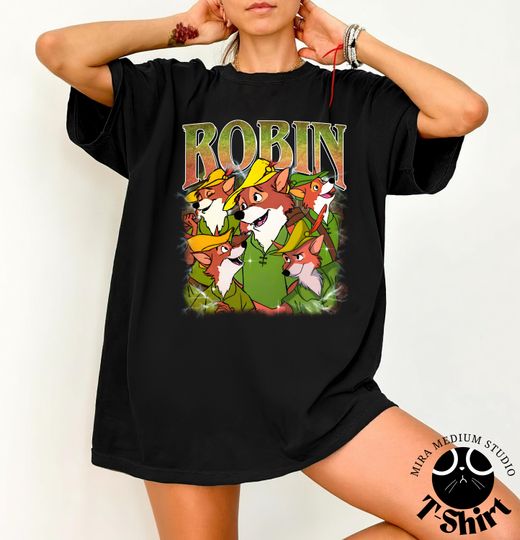 Discover Bootleg Robin Hood Shirt, Robin Hood Characters Bootleg Matching shirt, Oo-De-Lally Golly, Little John Alan A Dale Rooster Tee
