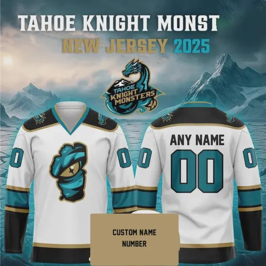 Discover Custom Tahoe Knight Uniform 2025 Special Hockey Shirt Fan Gear