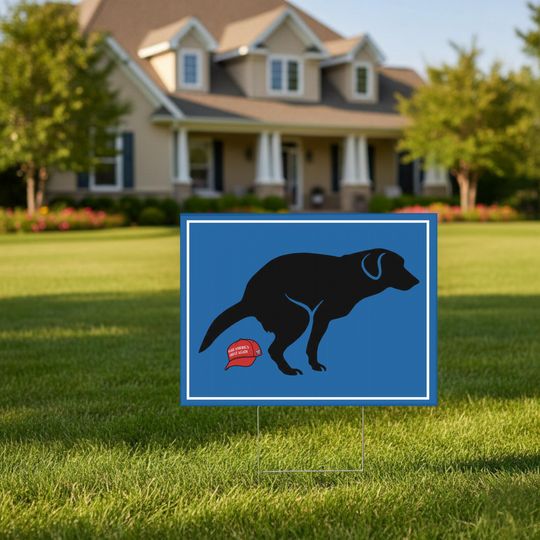Anti Trump Protest Sign, Funny FDT Dog Political Poster, Solve The Puzzle Resistance Art, Anti MAGA Yard Sign, No King Protest, Liberal Gift