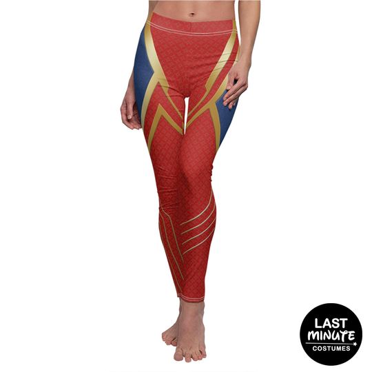 Discover Ms. Marvel Leggings, The Marvels Films Costume, Kamala Khan Cosplay, Superhero Movie Inspired Outfits, Marvel Apparel, runDisney Pants