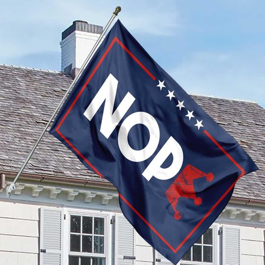 No Kings In America Protest House Flag, Anti MAGA Yard Flag, Defend Democracy Flag, Anti Trump Flag, No Kings Since 1776 Patriotic Flag