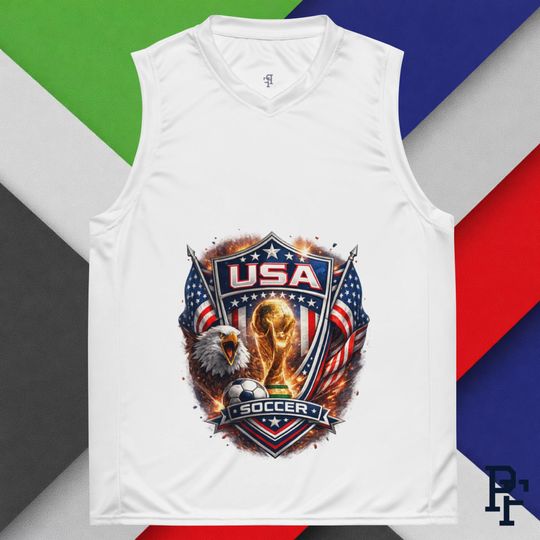 United States National Soccer World Cup 2026 Jersey Men's Tank Top