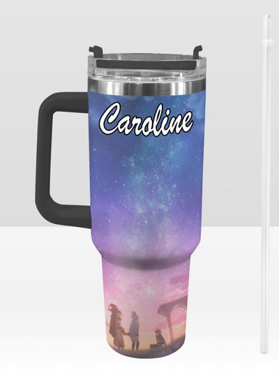 Discover KonoSuba 40 oz Tumbler: Personalized Stanley-Inspired Stainless Steel Cup