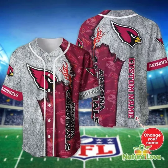 Discover Custom Name Arizonna City Football Team Cardinalss Baseball Jersey Shirt Gifts fo