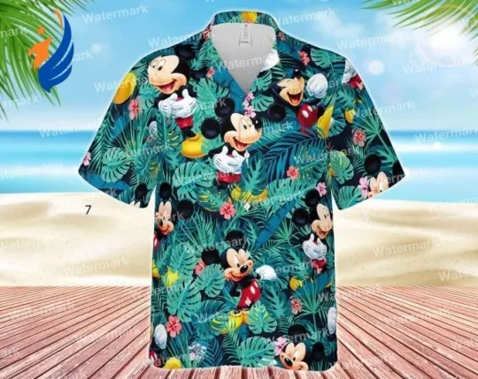 Discover Fun and Stylish Dopey Donald Duck and Mickey Mouse Hawaiian Shirts – Perfect for