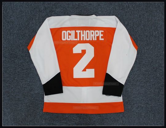 Discover Movie Ogie Ogilthorpe #2 Slap Shot Hockey Jersey Syracuse Custom Names;Toddler/Youth/Adult Size;Top Sewn