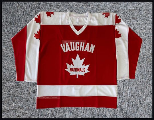 Discover Retro Wayne Gretzky #9 Vaughan Hockey Jersey Top ;Toddler Kids/Youth/Adult Any Size;Custom Name
