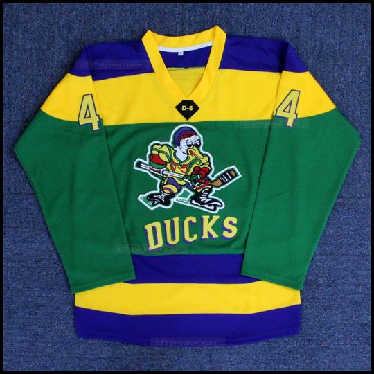 Discover Toddler/Youth/Men Mighty D5 Banks 99 Conway 96 Reed 44 Goldberg 33 Bombay 66 Hockey Jersey Custom Any Names All