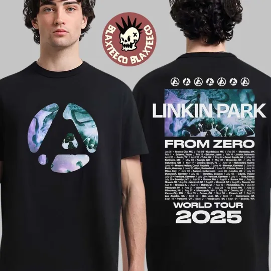 Linkin Park 2025 From Zero World Tour Unisex T-Shirt