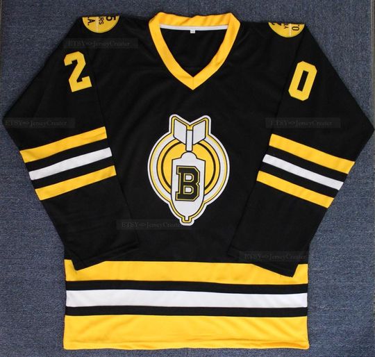 Discover 1986 Youngblood Thunder Bay Bombers Carl RACKI #20 Ice Hockey Jersey Black/White Stitched Custom Name;Toddler/Youth/Men