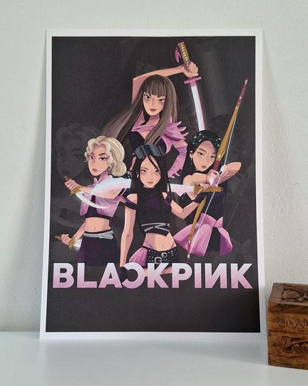 Blackpink in your Area! - Fanart Print