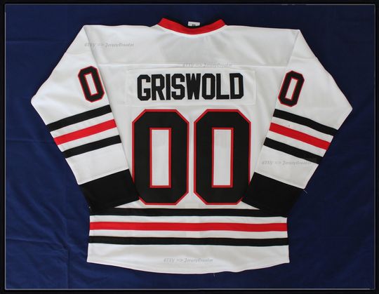 Discover Movie Clark Griswold #00 Hockey Jersey Custom Names;Stitched;Youth/Kids/Adult Any Size;Personalized Hockey Jersey Cosplay