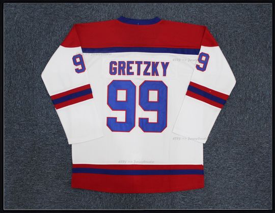 Discover 70's Gretzky #99 Hockey Jersey Indianapolis Top Stitched;Youth/Adult;Custom Name