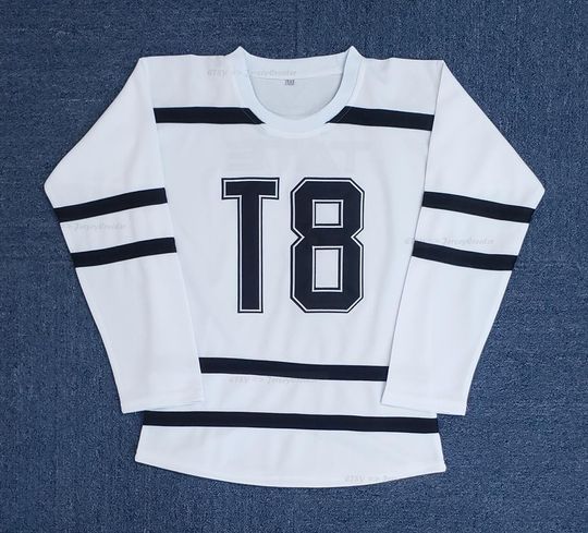 Discover Custom Tate T8 Hockey Jersey Stitched White;Tate Concert Clothes;Girl Women Youth Any Size