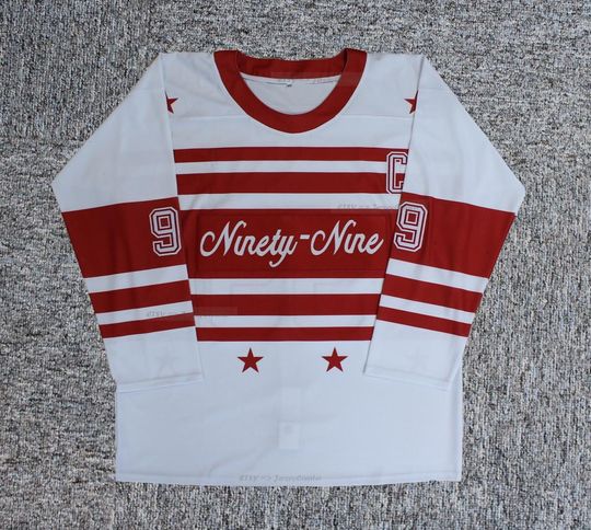 Discover 1994 Gretzky #99 Hockey Jersey Ninety Nine Stitched;Youth/Adult;Custom Name