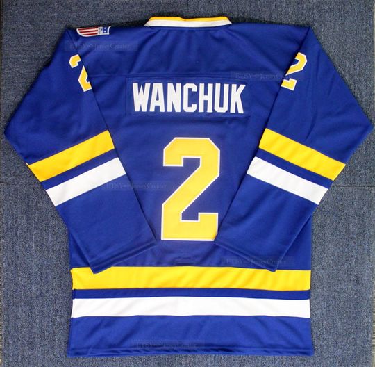 Discover Youth Men Morris Wanchuk #2 Chiefs Hockey Jersey Hanson Brothers Custom Your Names;Any Size;Personalized Cosplay