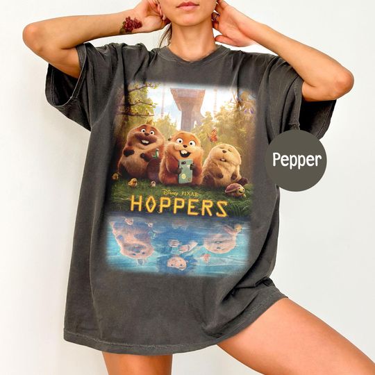 Discover Disney Pixar Hoppers Shirt, Retro Disney Pixar Hoppers Tee, Hoppers Lizard Shirt, Disney Pixar Hoppers Shirt Gift