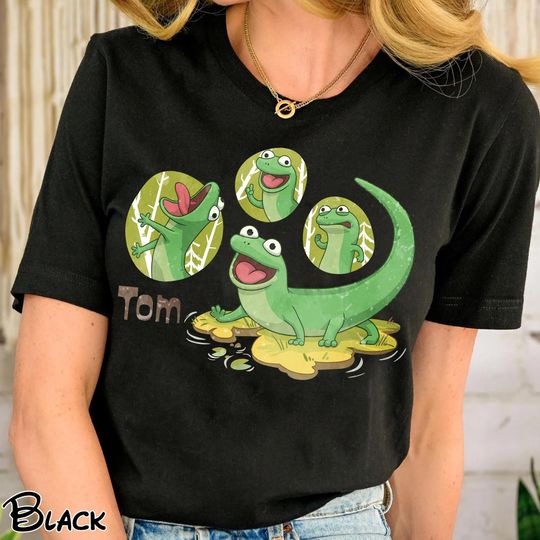Discover Retro Tom the Lizard Hoppers 2026 T-Shirt, Pixar Hoppers Movie Shirt, Funny Disney Tom Lizard Tee, Animal Kingdom Trip Outfit, Gift For Kids