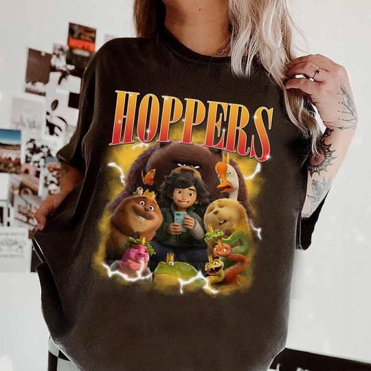Discover Disney Pixar Hoppers Bootleg Shirt, Hoppers Characters Shirt, Disney Movies Shirt, Disney Family Matching, Disney Vacation Family Shirt