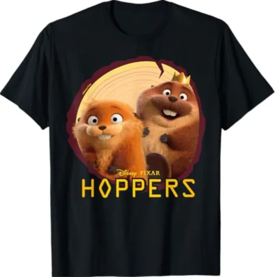 Discover Disney Pixar Hoppers Mabel and King George Cutie Duo T-Shirt